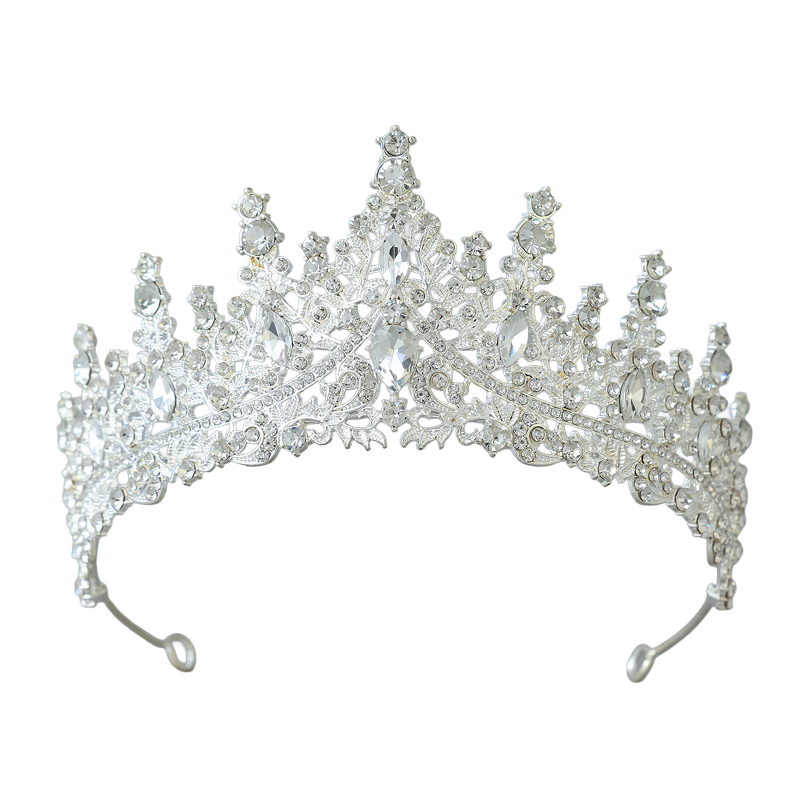 Women Accessories For Wedding - Bridal Headpiece Sparkling Rhinestone Crown for
