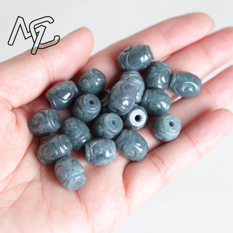5PC Natural Blue Water Jade Ri - Women Accessories To Gift recension och pris