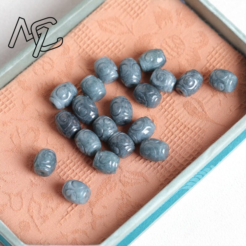 5PC Natural Blue Water Jade Ri - Women Accessories To Gift recension och pris