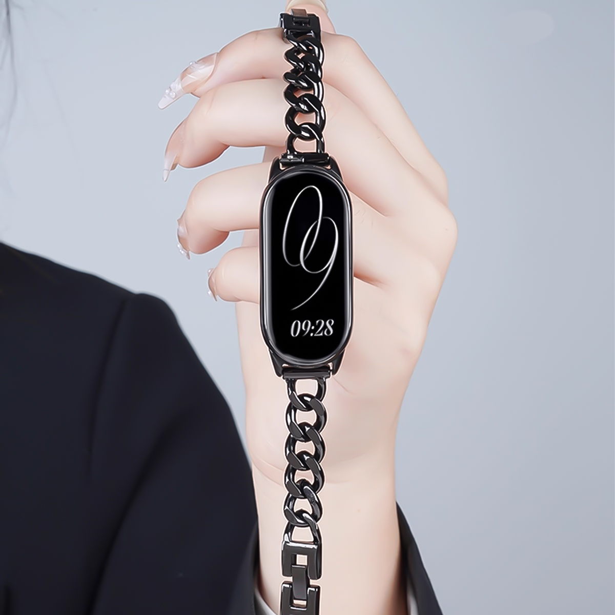 Luxury Stainless Steel Strap F - Women Accessories In English recension och pris