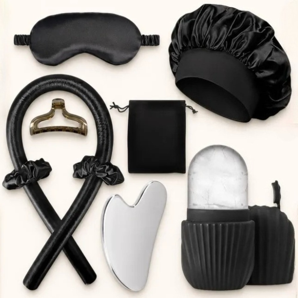 3/4/5/9Pcs Silk Sleep Set Eye  - Women Accessories Combo Gift recension och pris