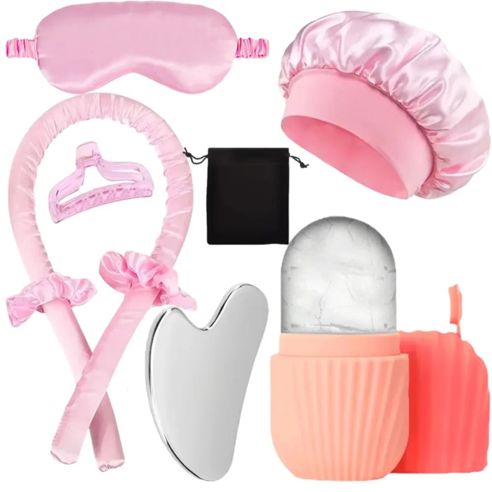3/4/5/9Pcs Silk Sleep Set Eye  - Women Accessories Combo Gift recension och pris