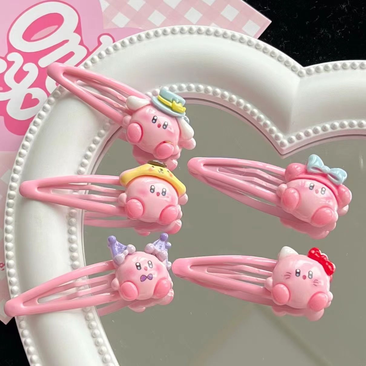 1~10pcs Cute Kirby BB Hair Cli - Women'S Accessories List recension och pris