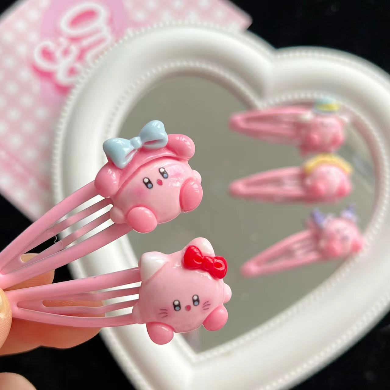 1~10pcs Cute Kirby BB Hair Cli - Women'S Accessories List recension och pris