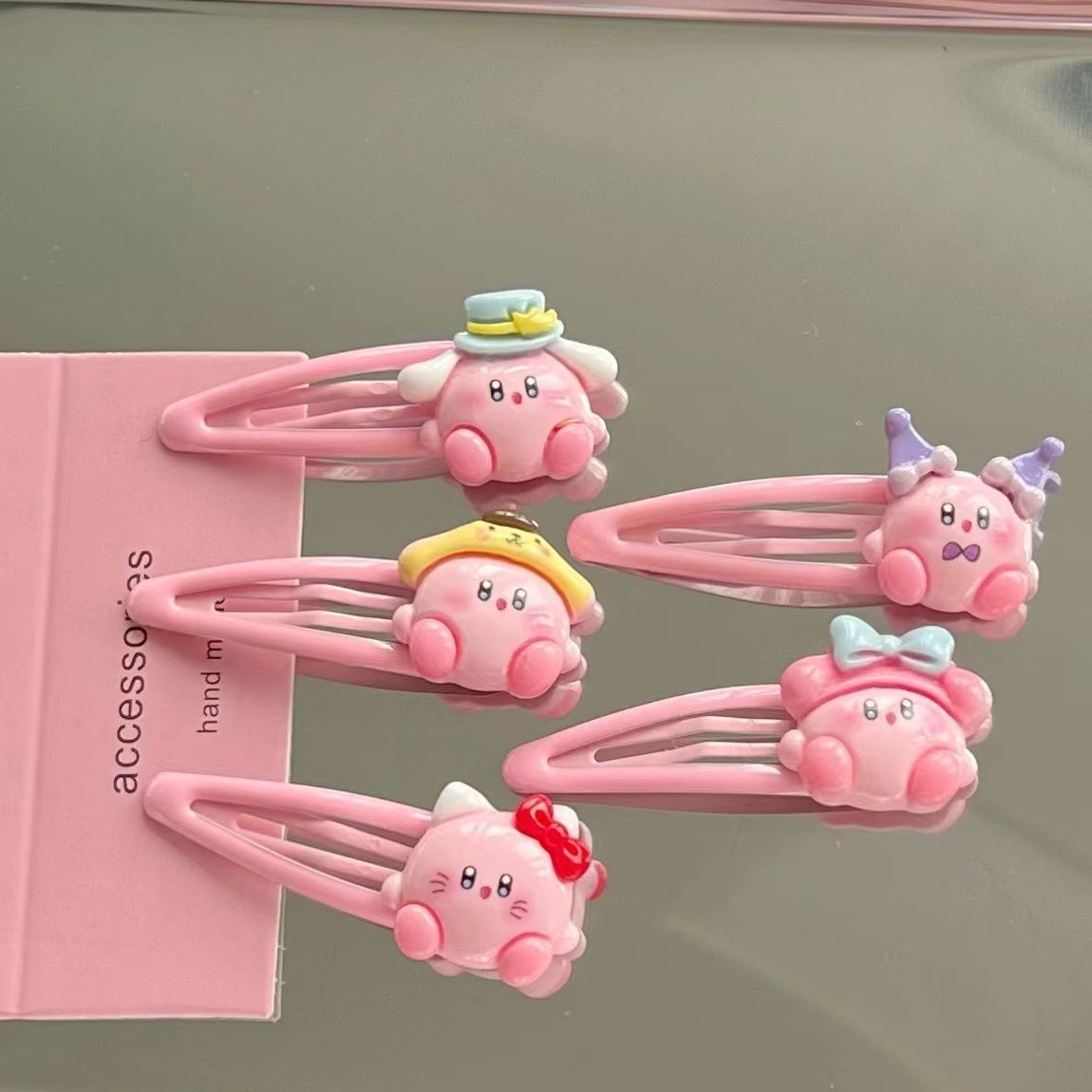 1~10pcs Cute Kirby BB Hair Cli - Women'S Accessories List recension och pris