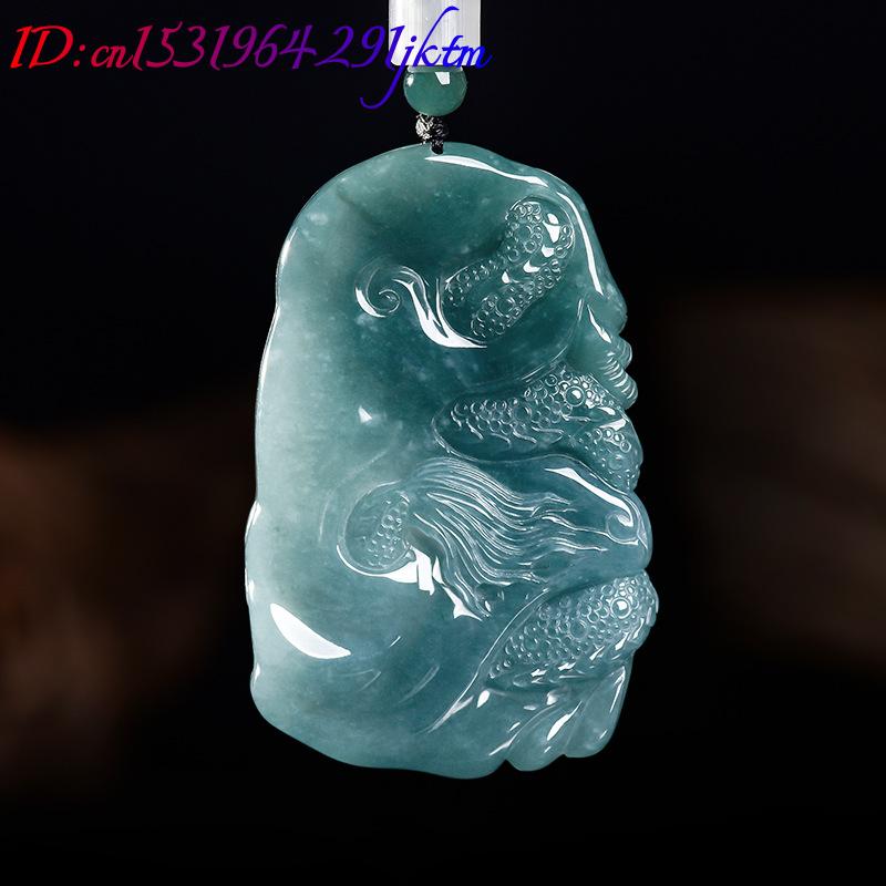 Natural Burmese Jadeite Dragon - Women Accessories To Gift recension och pris