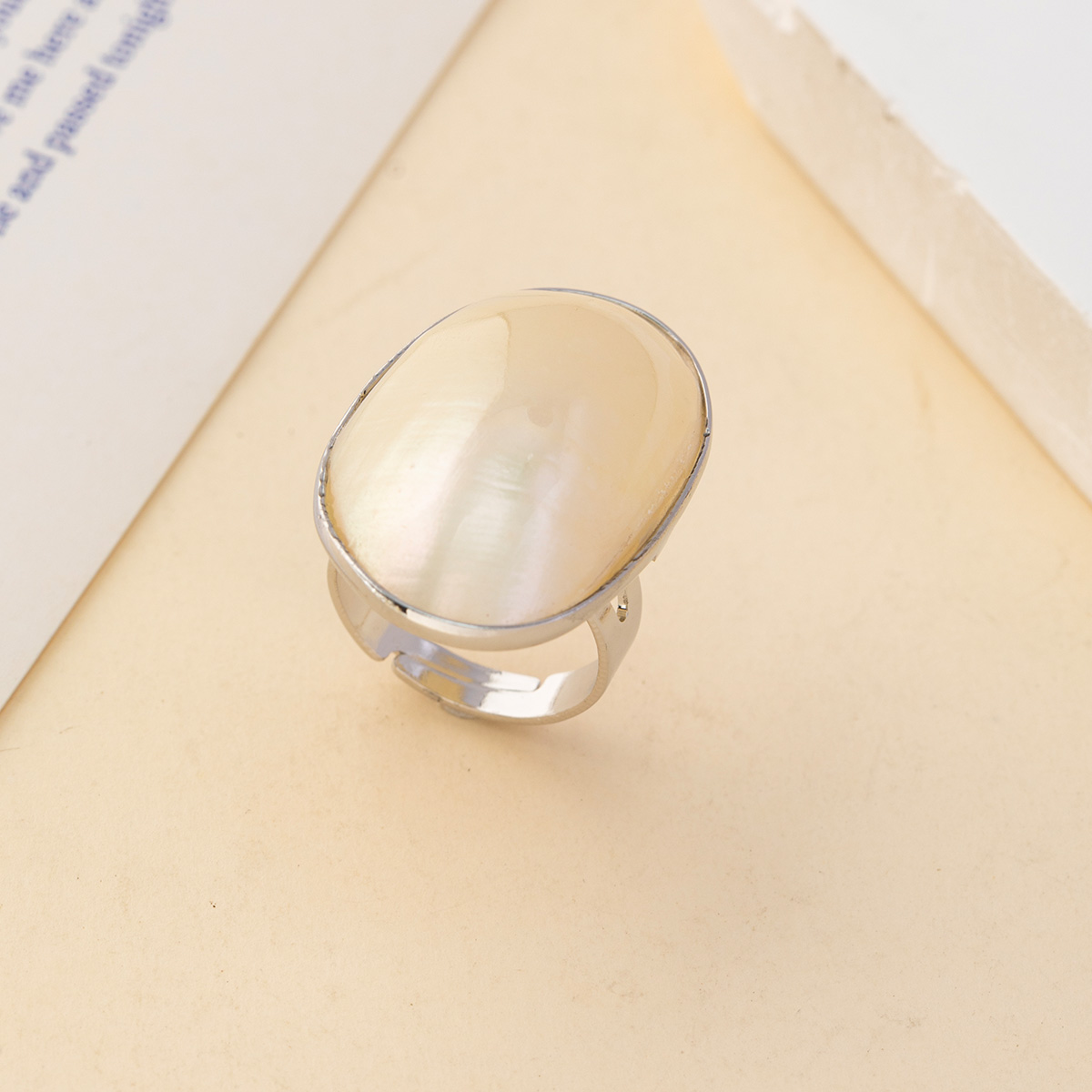 Vintage Chunky Shell Rings for - Women Accessories Outlet recension och pris