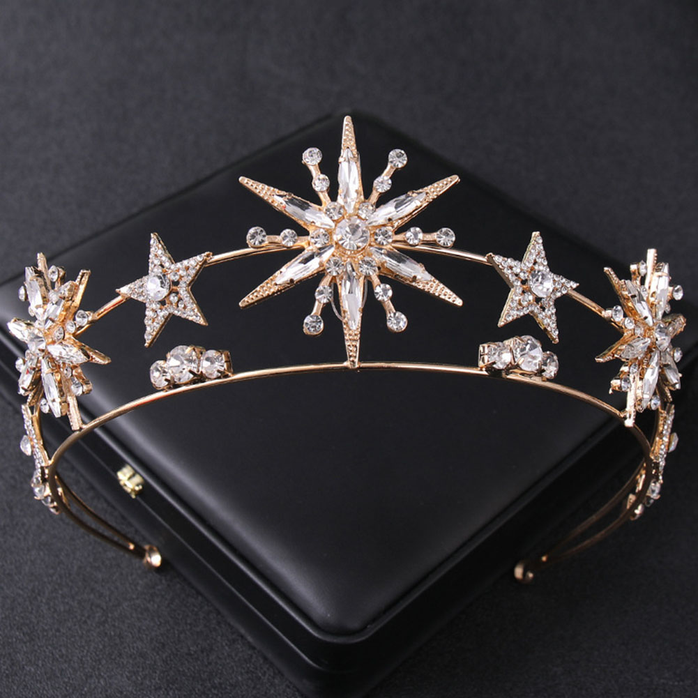 Star Shapedcrown Sparkling Rhi - Women Accessories For Wedding recension och pris