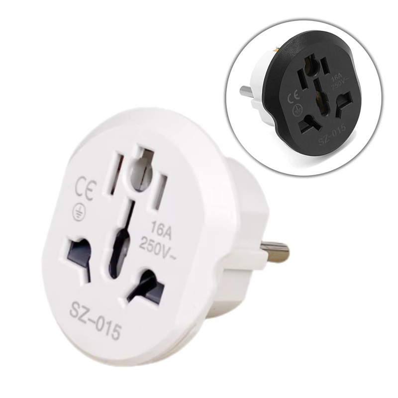 4.8mm EU Plug Adapter 16A 250V - Women Accessories In Uk recension och pris