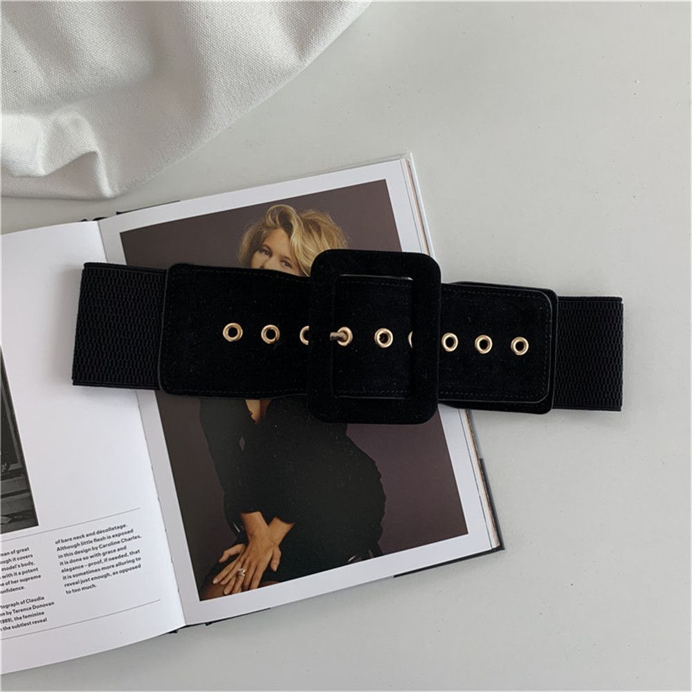 Women Belt Stretch Wide Waist  - Women Accessories Description recension och pris