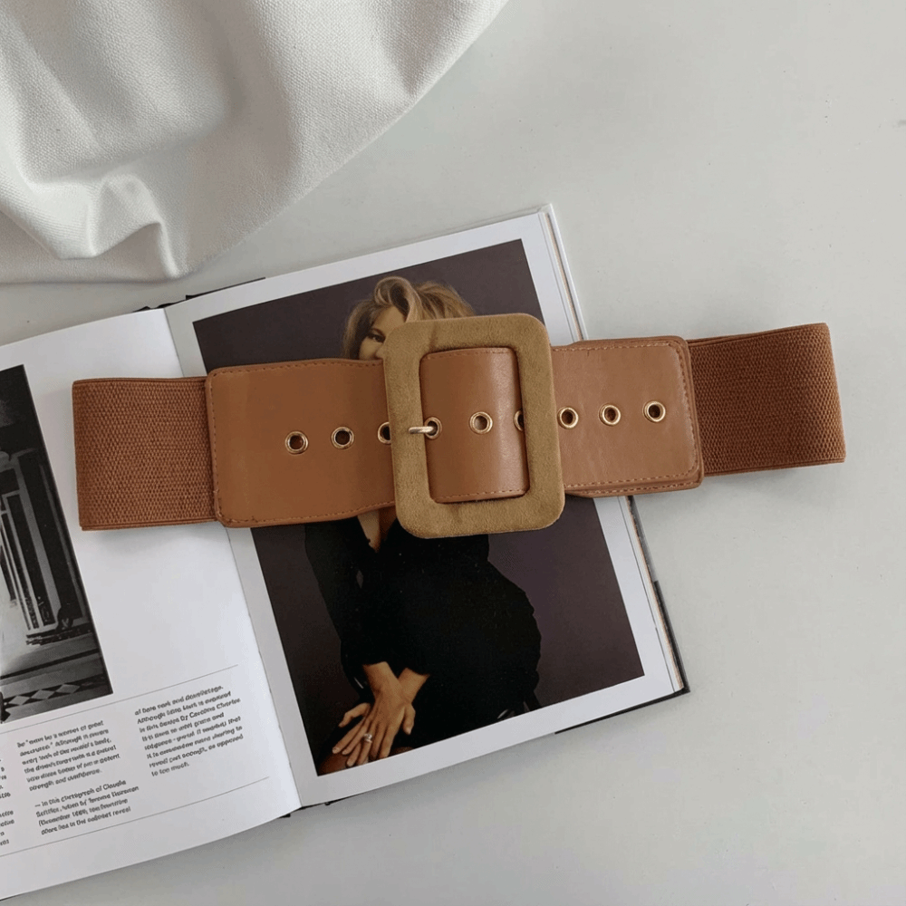 Women Belt Stretch Wide Waist  - Women Accessories Description recension och pris
