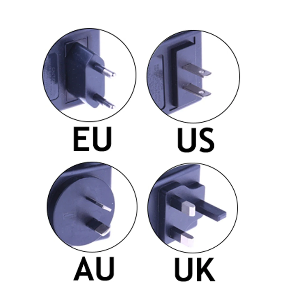 EU AU UK US Plug Type 12V 1A 5 - Women Accessories In Uk recension och pris
