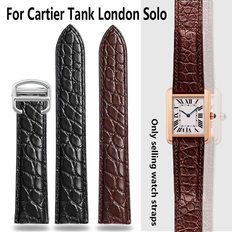 Crocodile Watchband 16 18 20 2 - Women'S Accessories Cartier recension och pris
