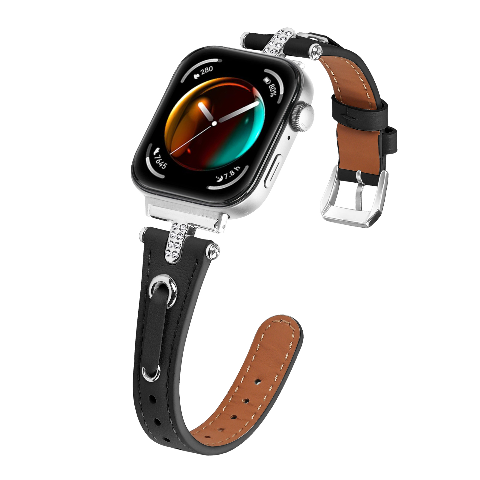 Leather band for Huawei Watch  - Women Accessories In English recension och pris