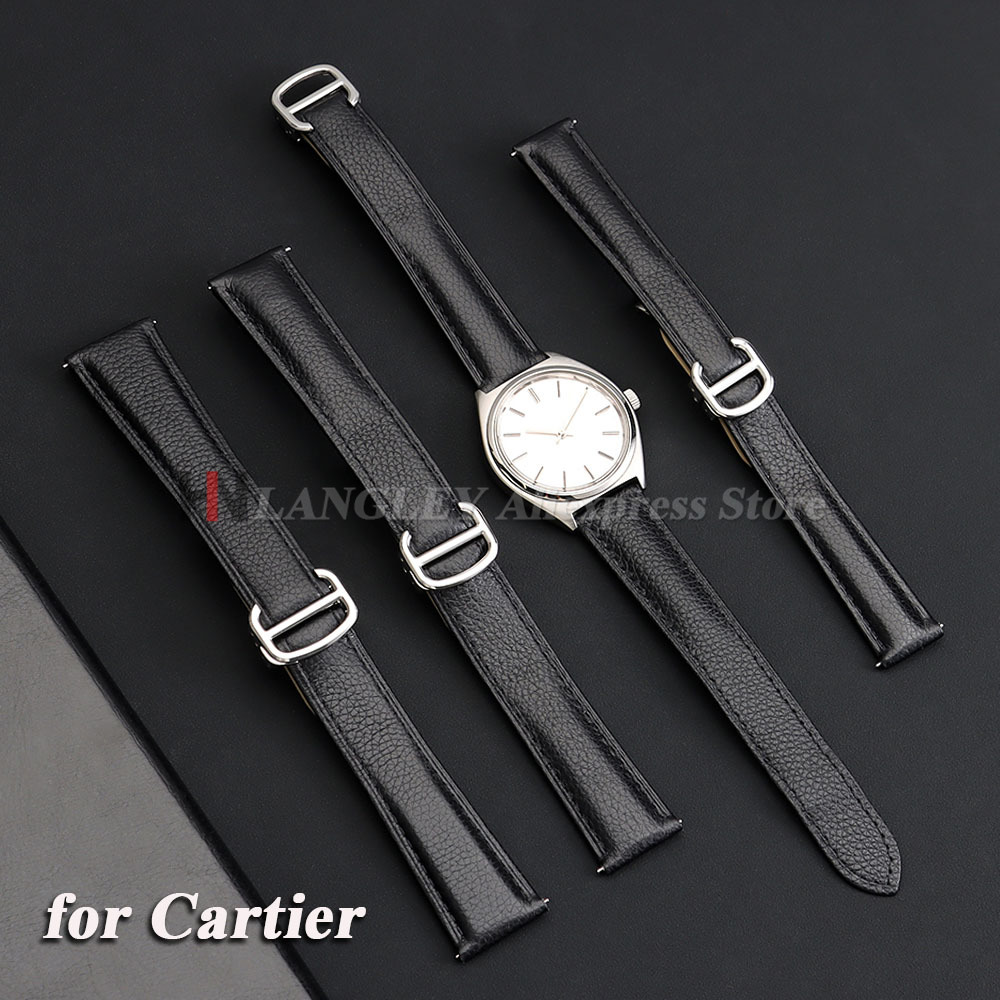Genuine Leather Watch Strap fo - Women'S Accessories Cartier recension och pris