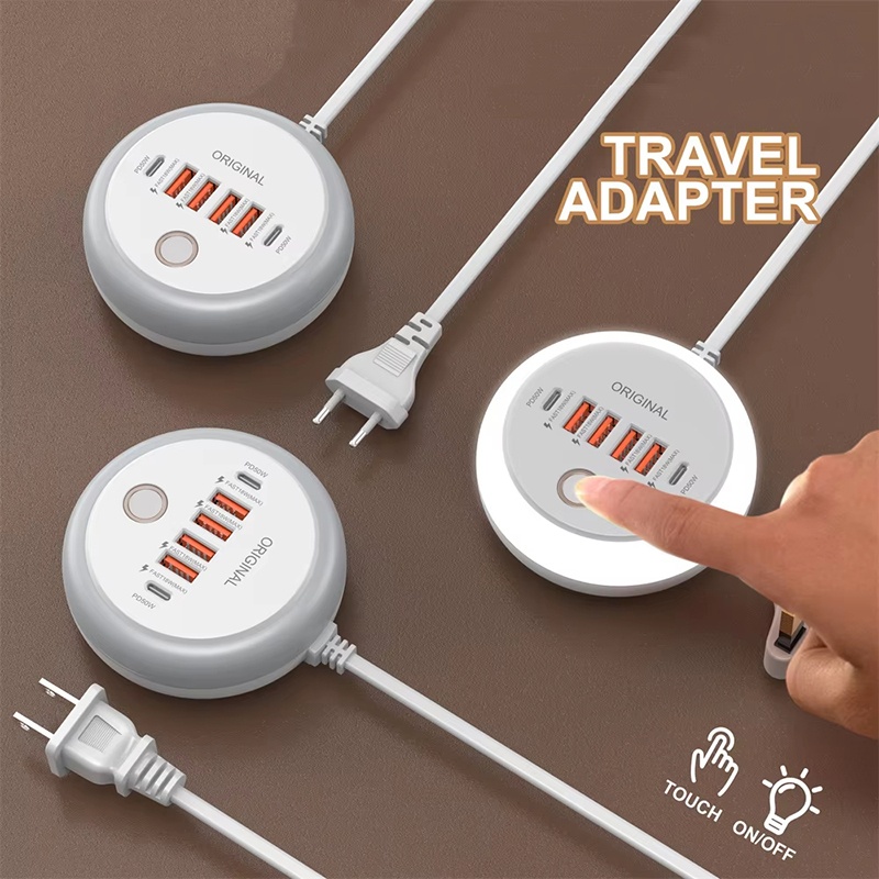 Travel USB Charger 50W Multi P - Women Accessories In Uk recension och pris