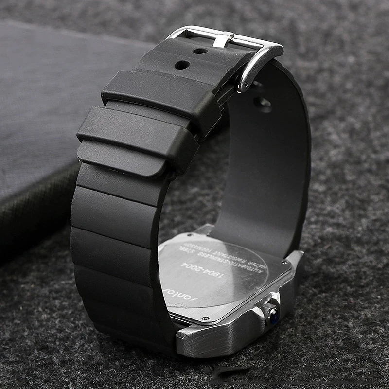 Soft rubber watch strap For ca - Women'S Accessories Cartier recension och pris