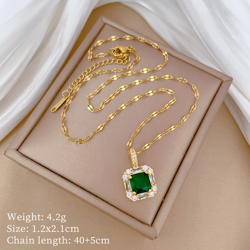 18K Gold Plated Stainless stee - Women Accessories Combo Gift recension och pris