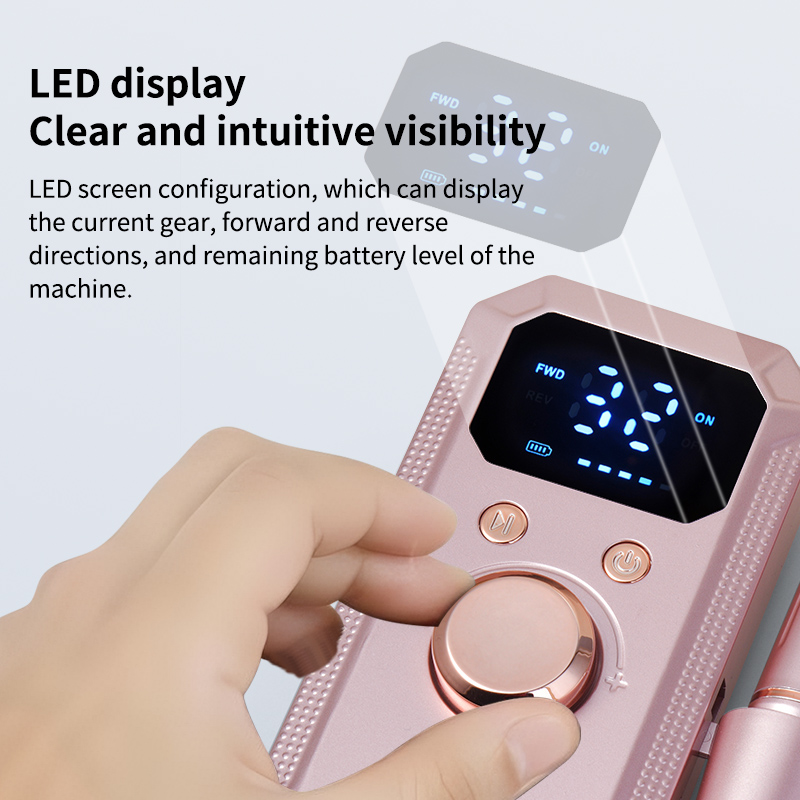 Rechargeable Electric Nail Pol - Women Accessories Combo Gift recension och pris