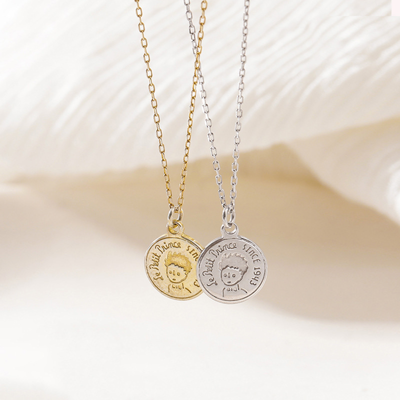 S925 Sterling Silver Necklace  - Coin Necklace Delicate recension och pris