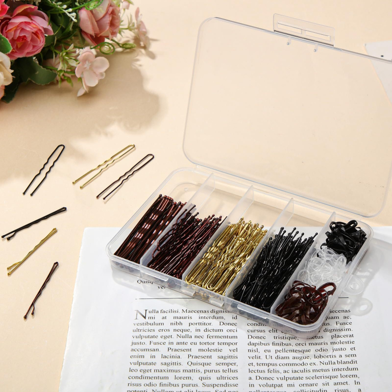480Pcs Per Box Hair Styling Ac - Women Accessories On Sale recension och pris