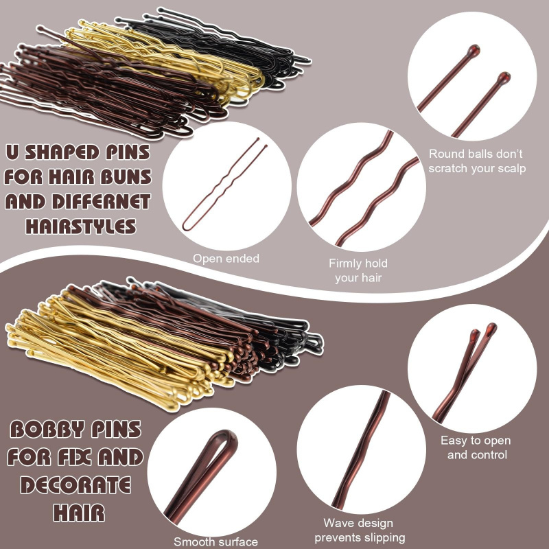 480Pcs Per Box Hair Styling Ac - Women Accessories On Sale recension och pris