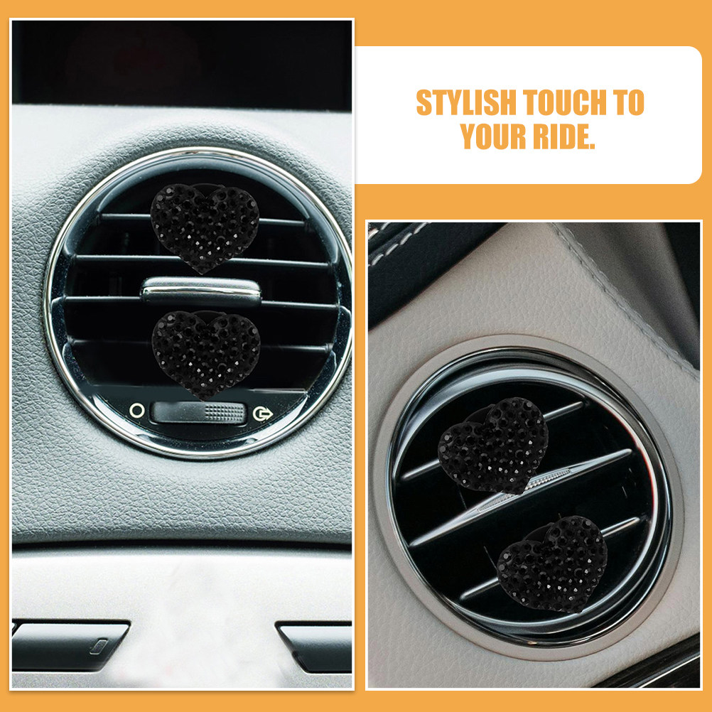 3pcs Car Air Vent Clip Black H - Women Accessories Outlet recension och pris