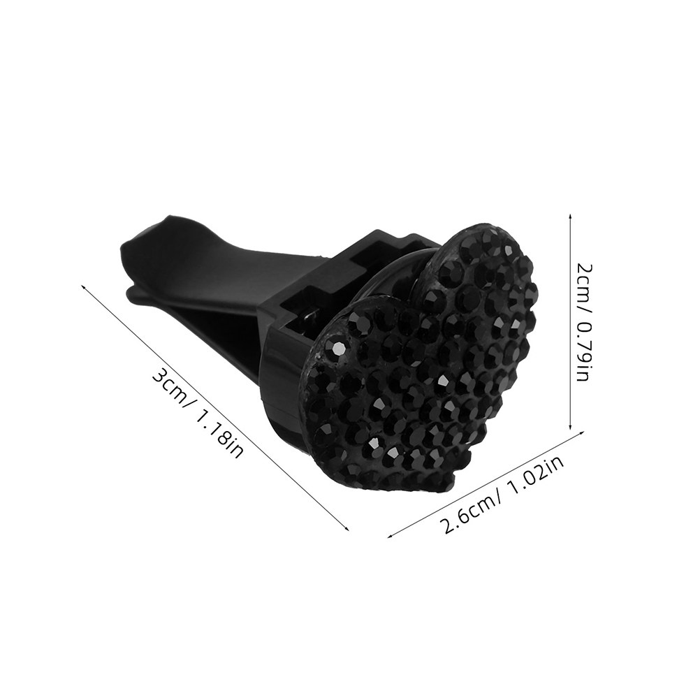 3pcs Car Air Vent Clip Black H - Women Accessories Outlet recension och pris