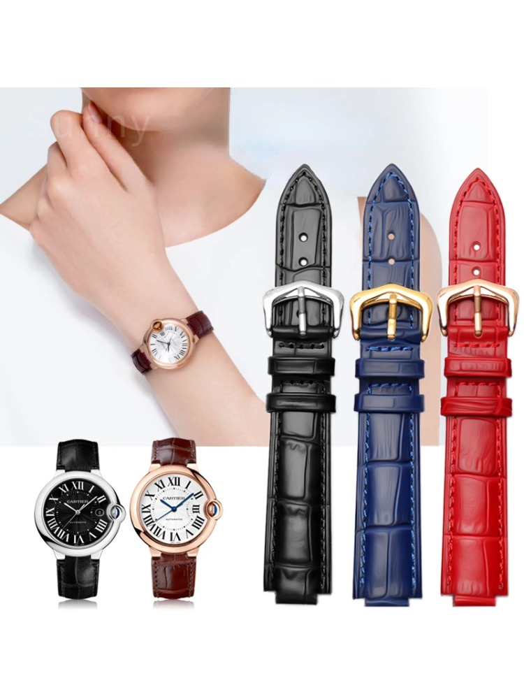 Genuine Leather Watch Strap fo - Women'S Accessories Cartier recension och pris