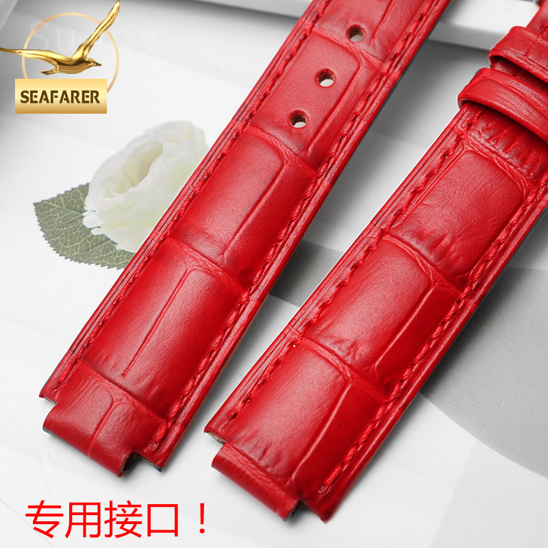 Genuine Leather Watch Strap fo - Women'S Accessories Cartier recension och pris