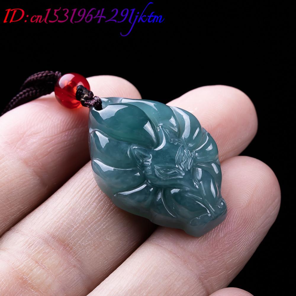 Natural Burmese Jadeite Fox Pe - Women Accessories To Gift recension och pris