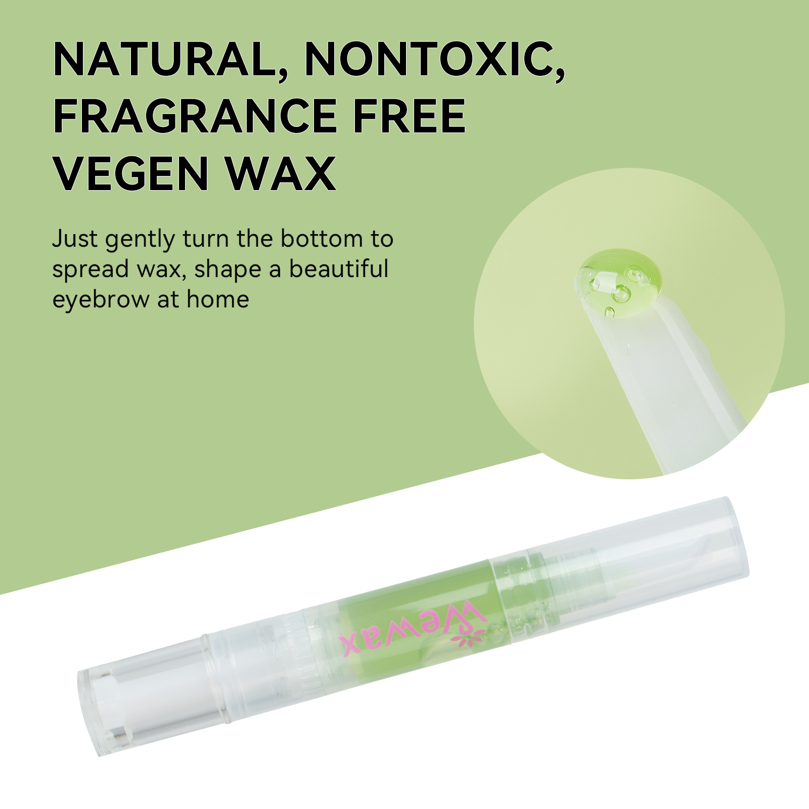 WEWAX Eyebrow Wax, Aloe Scente - Women Accessories Combo Gift recension och pris
