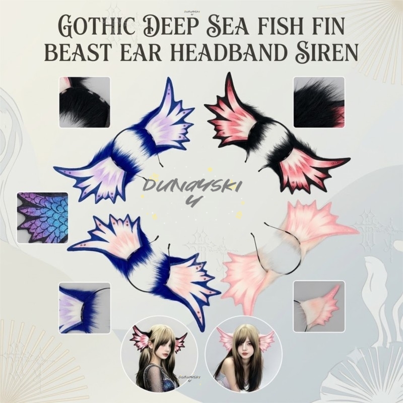 Deep Sea Fish Fin Beast Ear He - Women'S Ear Accessories recension och pris