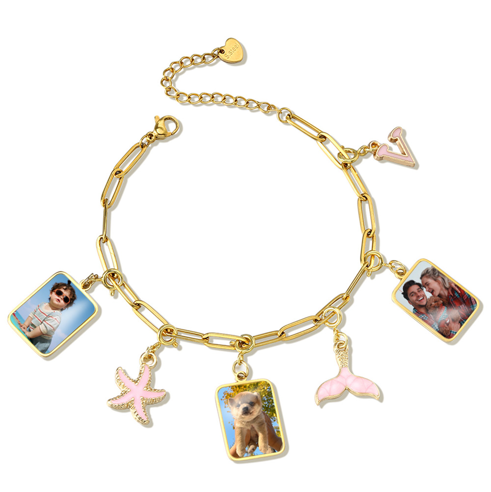 Customized Photo Letter Flag P - Women Accessories Photos recension och pris