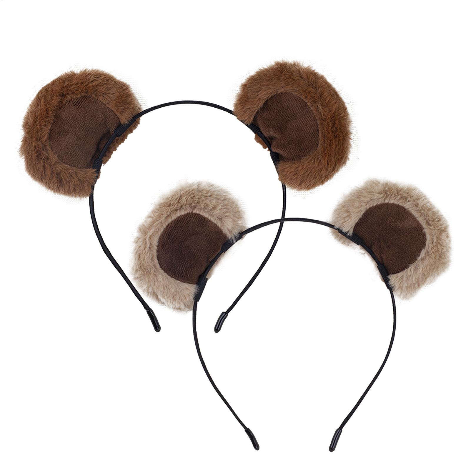 Cute Brown Ears Headband Adjus - Women Accessories Combo Gift recension och pris