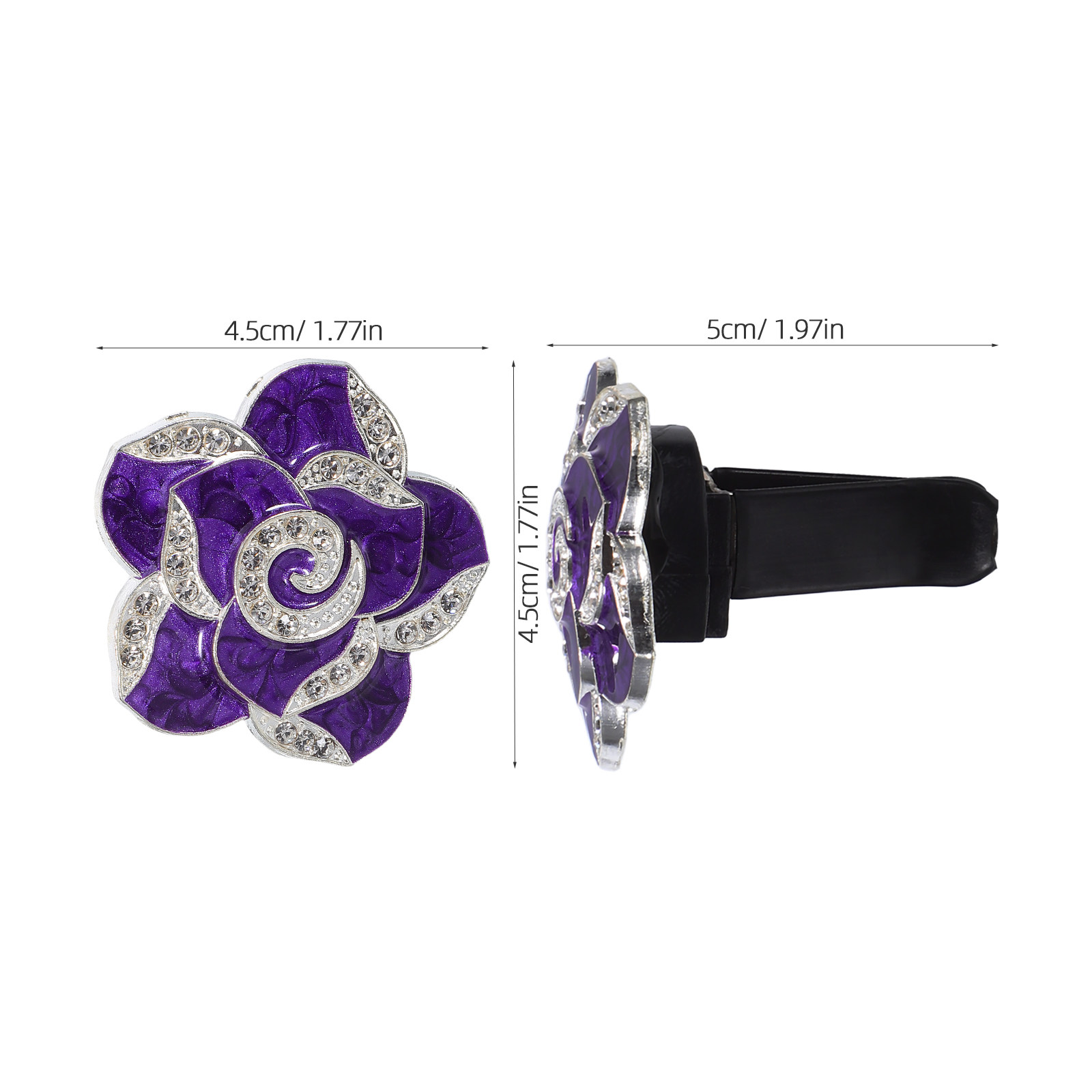 4Pcs Car Air Vent Clips Flower - Women Accessories Outlet recension och pris