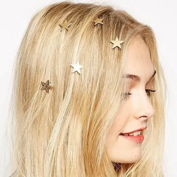 3/6 Pcs Fashion Women Gold Sta - Women Accessories Combo Gift recension och pris