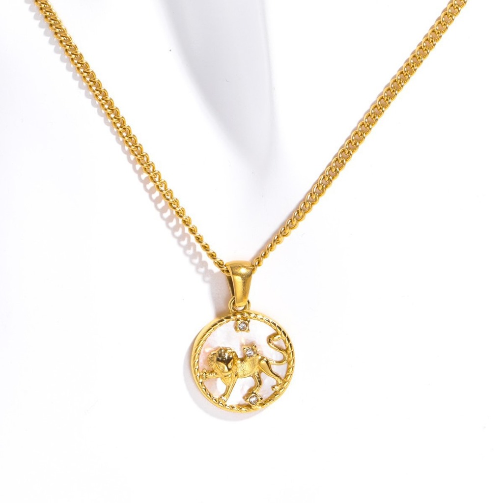 Coin Pendant Necklace Mother O - Coin Necklace Delicate recension och pris
