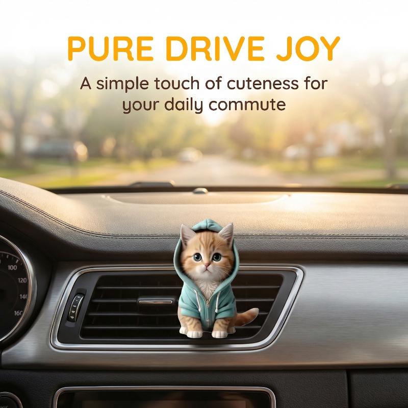Cat Car Air Freshener Clip Out - Women Accessories Outlet recension och pris