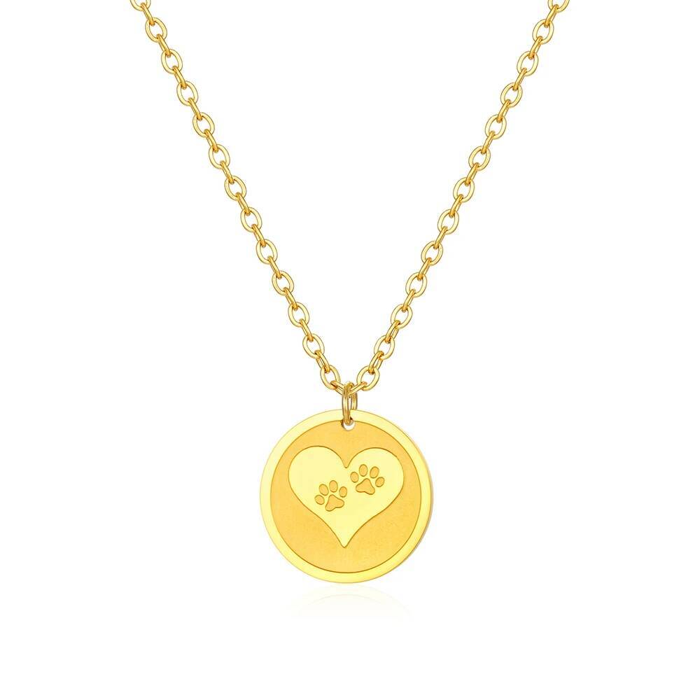Stainless Steel Fashion Delica - Coin Necklace Delicate recension och pris