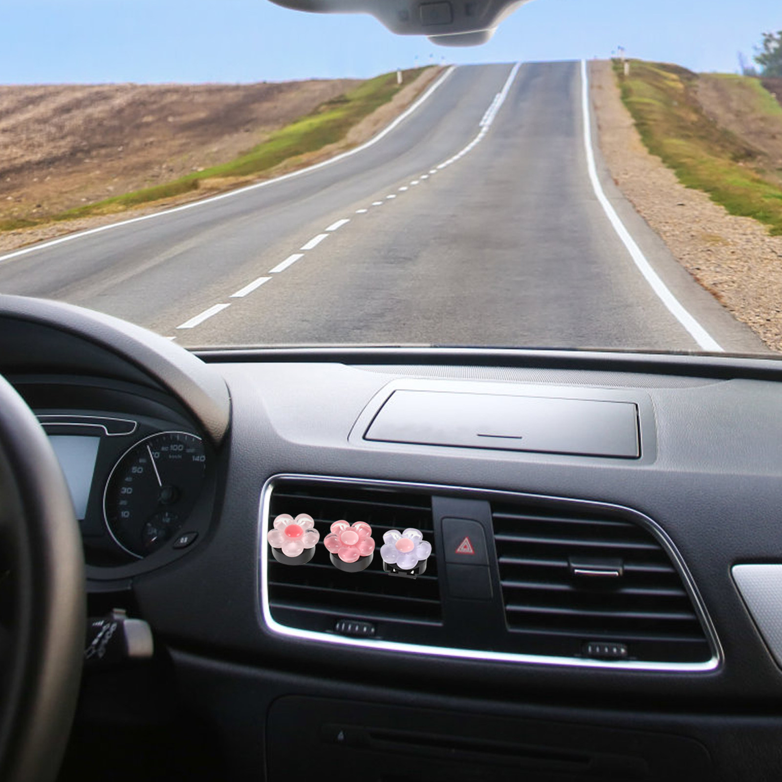 6Pcs Flower Air Vent Clip Car  - Women Accessories Outlet recension och pris
