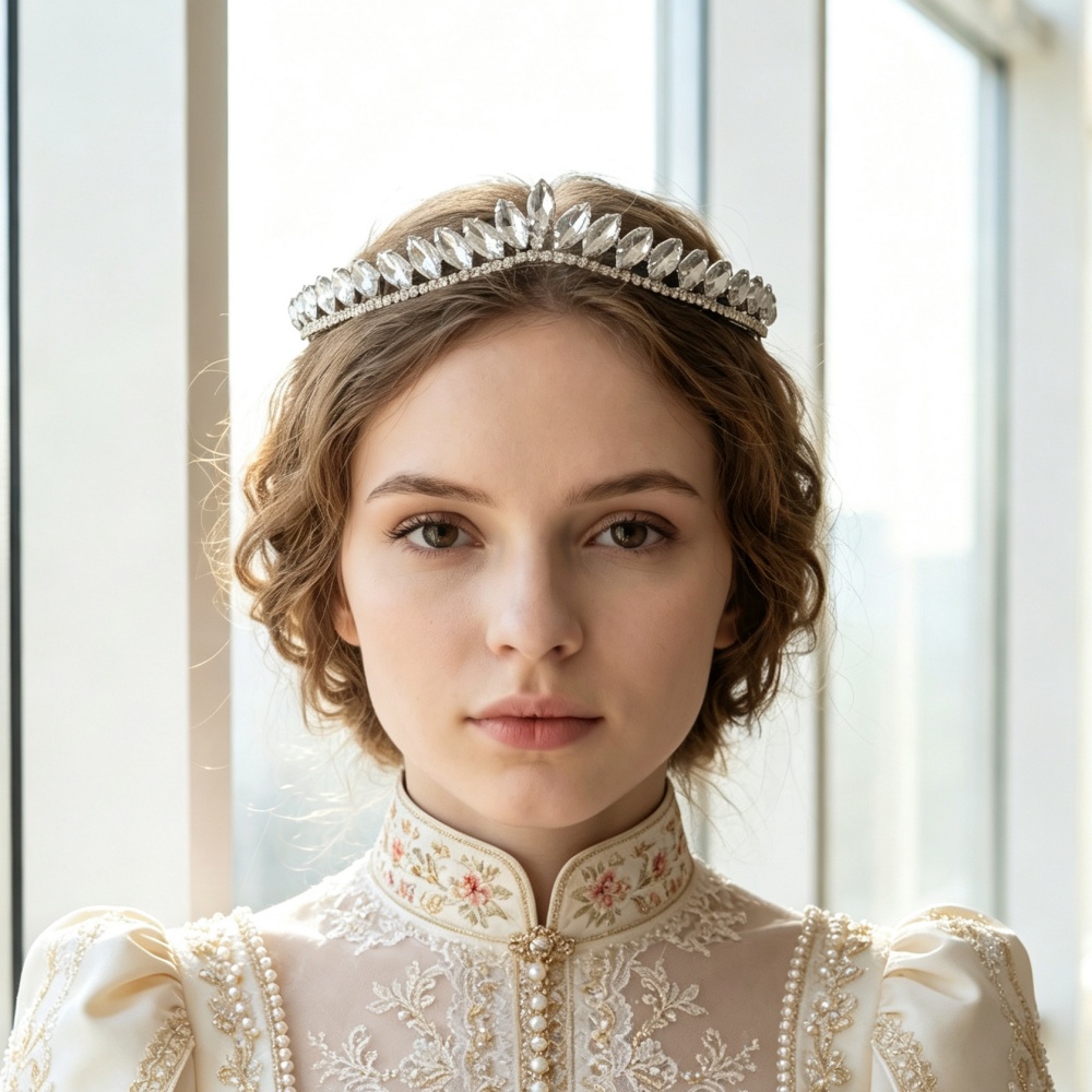 Minimalist Crystal Wedding Hai - Women Accessories For Wedding recension och pris