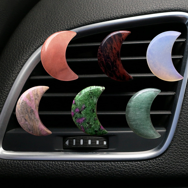 Car Air Vent Clip  Moon Orname - Women Accessories Outlet recension och pris