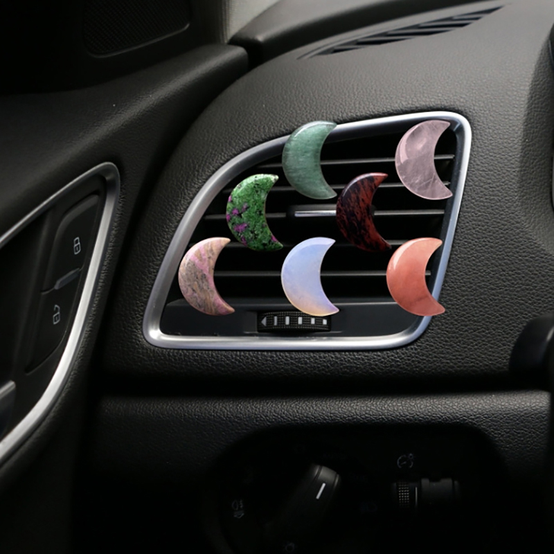 Car Air Vent Clip  Moon Orname - Women Accessories Outlet recension och pris