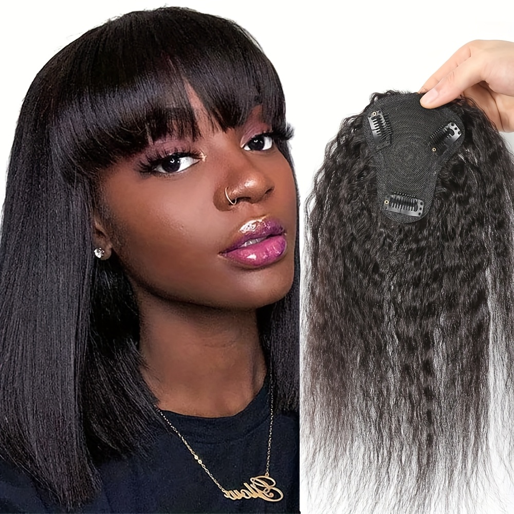 Kinky Straight Topper Hair wit - Women Accessories On Sale recension och pris