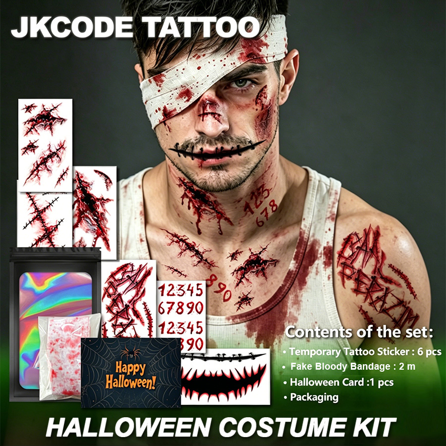 Halloween Horror Costumes, Hal - Women Accessories Combo Gift recension och pris
