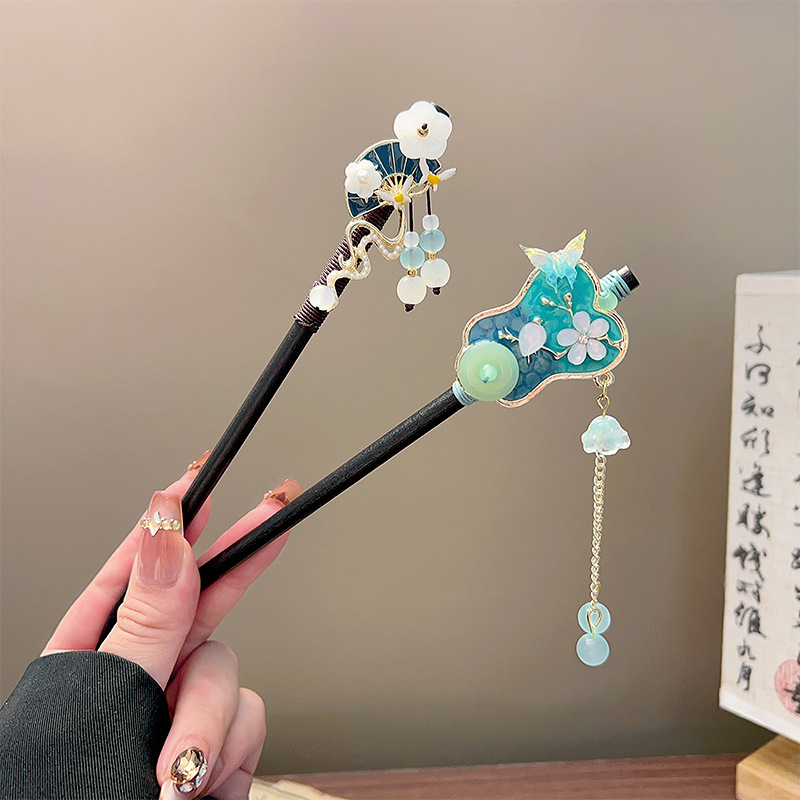 Classic Tassel Hair Stick Blac - Women'S Accessories List recension och pris