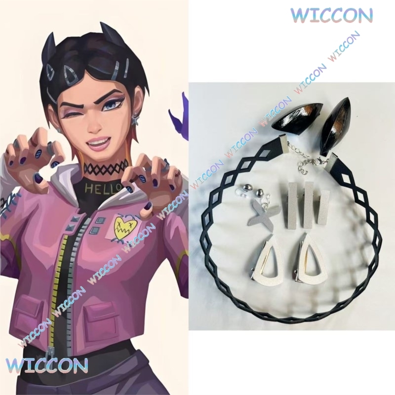 Valorant Clove  Clip Collar Bu - Women'S Accessories List recension och pris