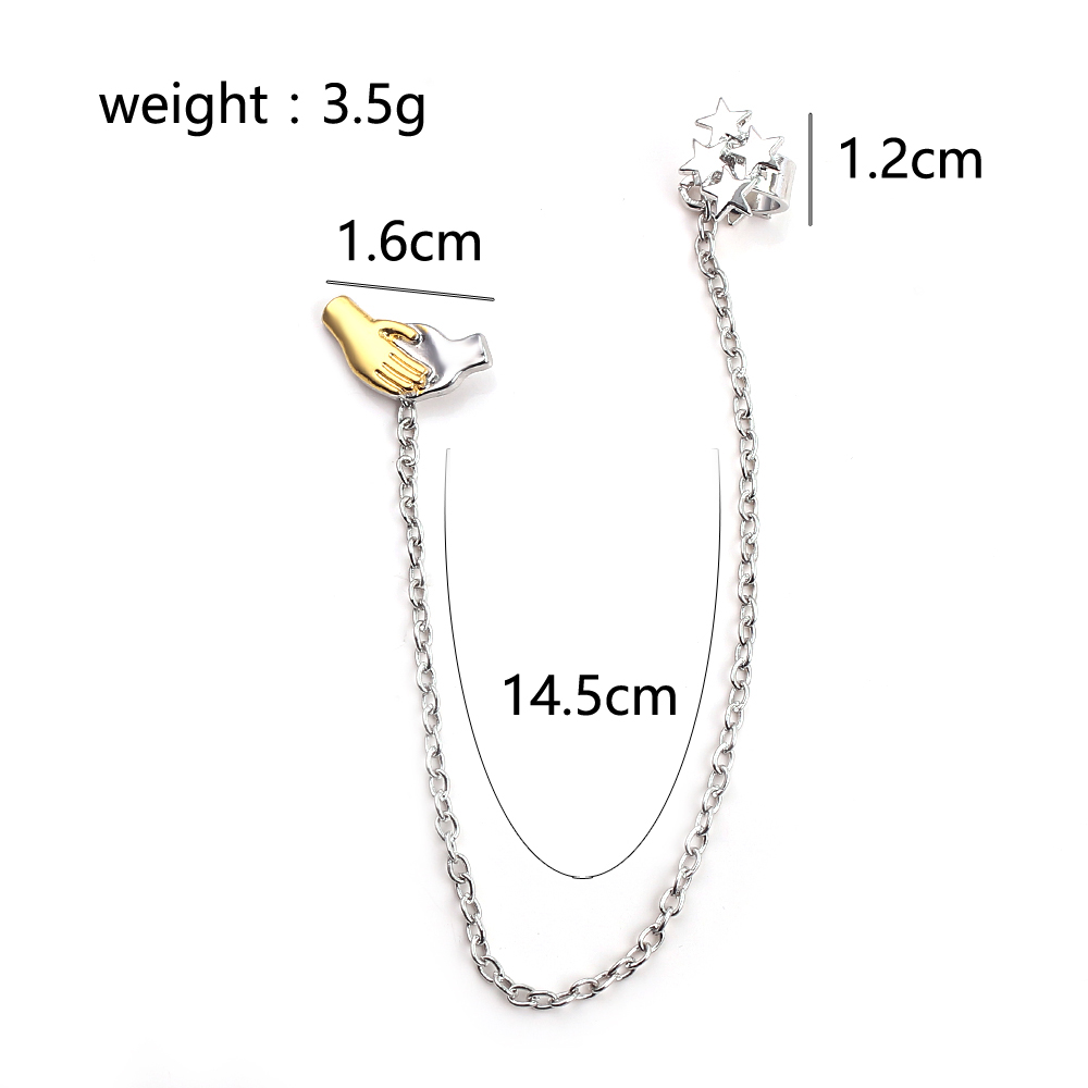 Hip Hop Punk Star Tassel Penda - Women'S Ear Accessories recension och pris