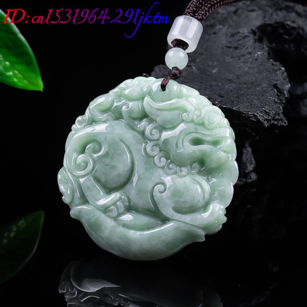 Natural Myanmar Jadeite Pixiu  - Women Accessories To Gift recension och pris